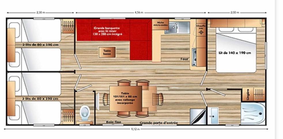 Mobilhome 6 Ca36 비아스 외부 사진